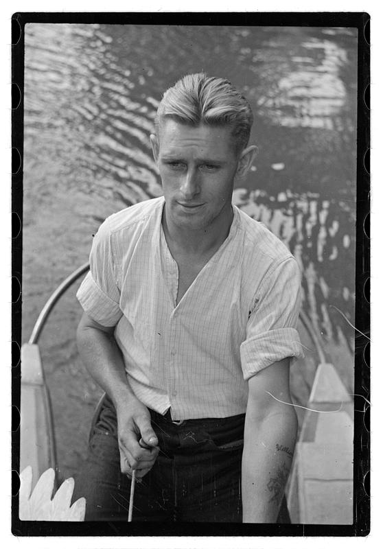 Wm Hanscomb swan boat