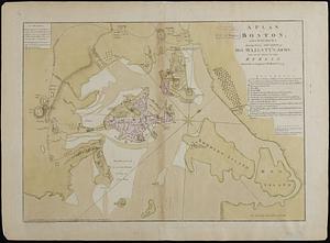 A plan of Boston, and its environs