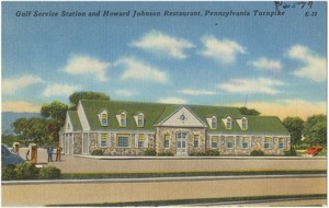 Gulf Service Station and Howard Johnson Restaurant, Pennsylvania Turnpike