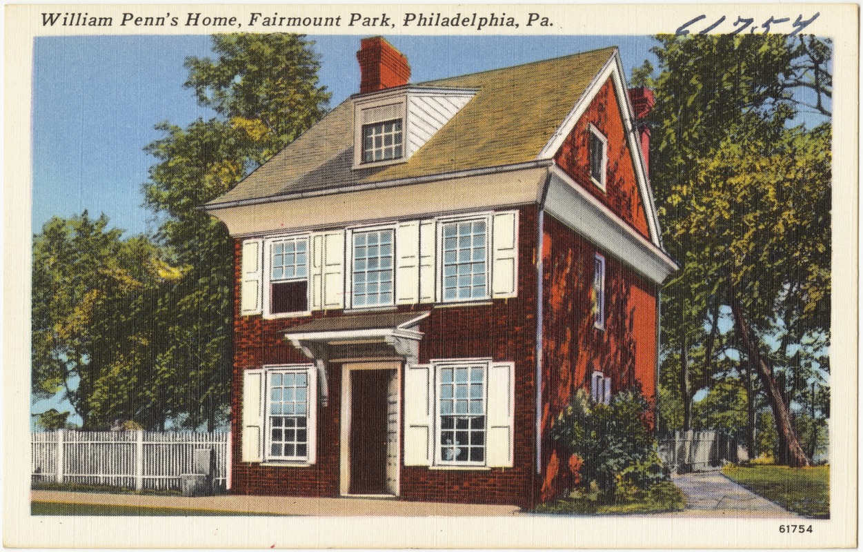 William Penn's Home, Fairmount Park, Philadelphia, Pa.