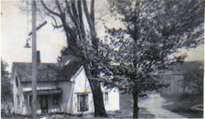 House and barn at 56 Bowman Street, Westborough