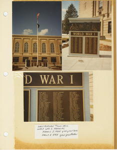 Westborough Town Hall World War I Memorial