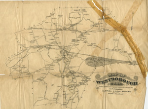 "Map of Westborough, Mass"