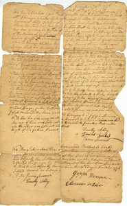 Legal agreement between Joseph Meriam and Ebenezer Wheeler