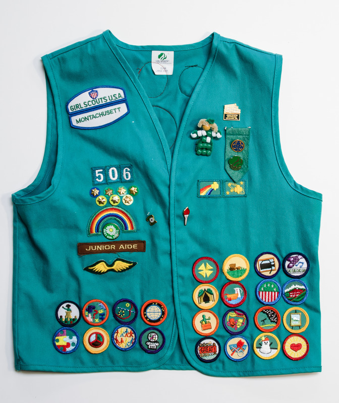 Girl Scout Uniform Vest and Sash