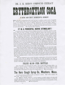 "Dr. J. H. Hero's Compound Extract Erythroxylon Coca"