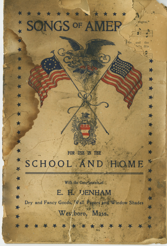 "Songs of America for use in the school and home"