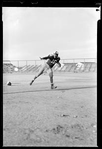 Football player 372nd Infantry