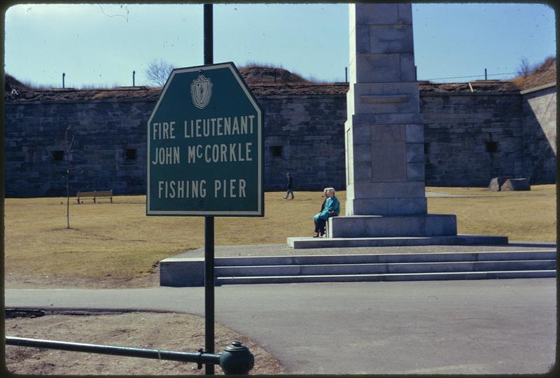 Activity on pier