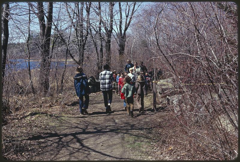 Stony Brook, branch of Charles River runs into Stop River, Blake Reservation