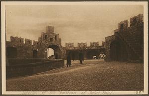 Interior of the bastion of Saint Paul