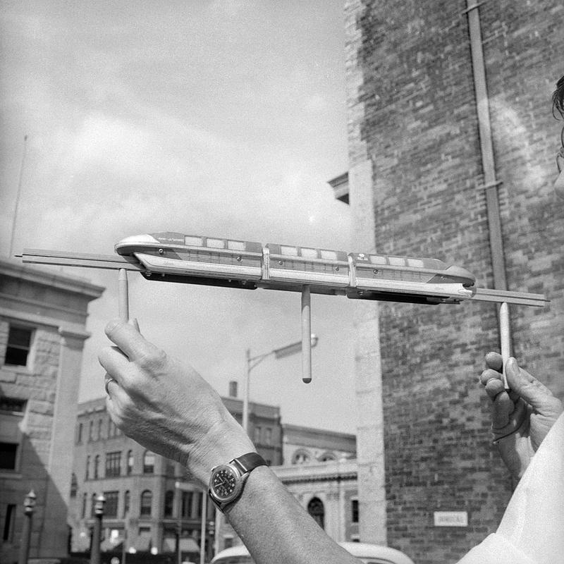 Model train, Market Street, New Bedford