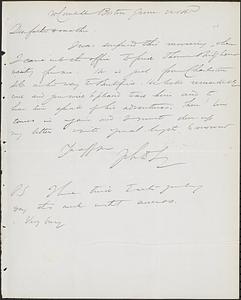 Letter from John D. Long to Zadoc Long and Julia D. Long, June 22, 1865