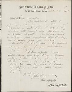 Letter from John D. Long to Zadoc Long and Julia D. Long, March 16, 1867