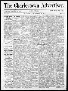 Charlestown Advertiser, September 23, 1871