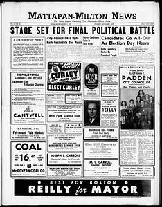 Mattapan-Milton News, November 01, 1945