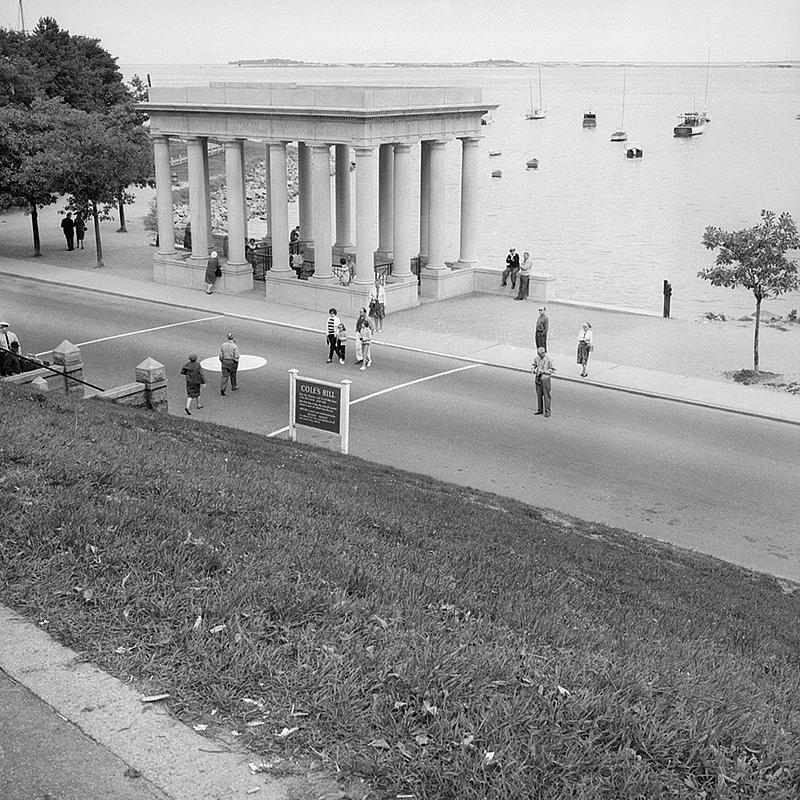 Plymouth Rock Monument, Water Street, Plymouth, MA Digital Commonwealth