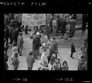 "Avenge Fred Hampton" rally, Boston Common