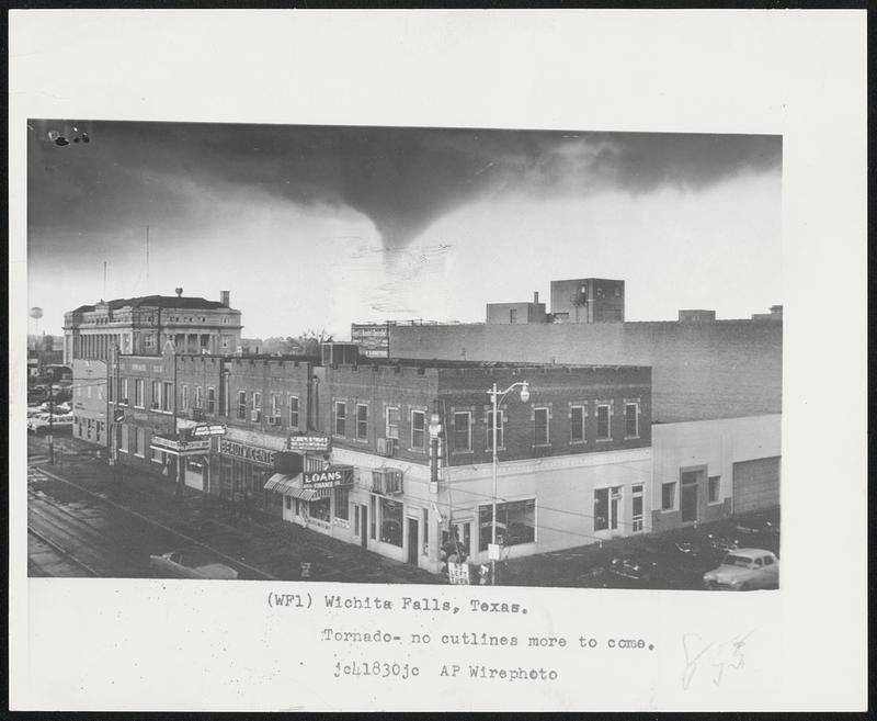 Wichita Falls, Texas. Tornado. Digital Commonwealth