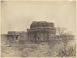 Mahalingesvar [i.e. Mahalingeshwara or Tarakeshwara] at Konur, end view
