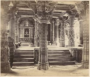 Mount Abu, Jain temple [i.e. Adinatha or Vimala Vasahi Temple], view of the interior