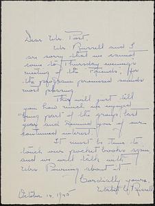 Library friends (FOWL), Friends of Wayland Public Library, 1944-1953