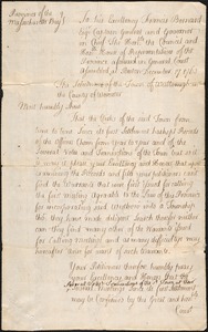 Petition to Confirm “Acts of Town,” Since Original Warrants Were Lost, 1760