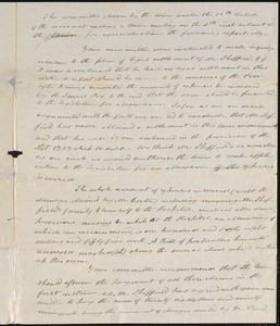 Committee on Expenses Relating to Small Pox, 1832