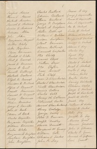 Lists of Persons Liable for Enrollment in the Militia, 1840, 1843-1846