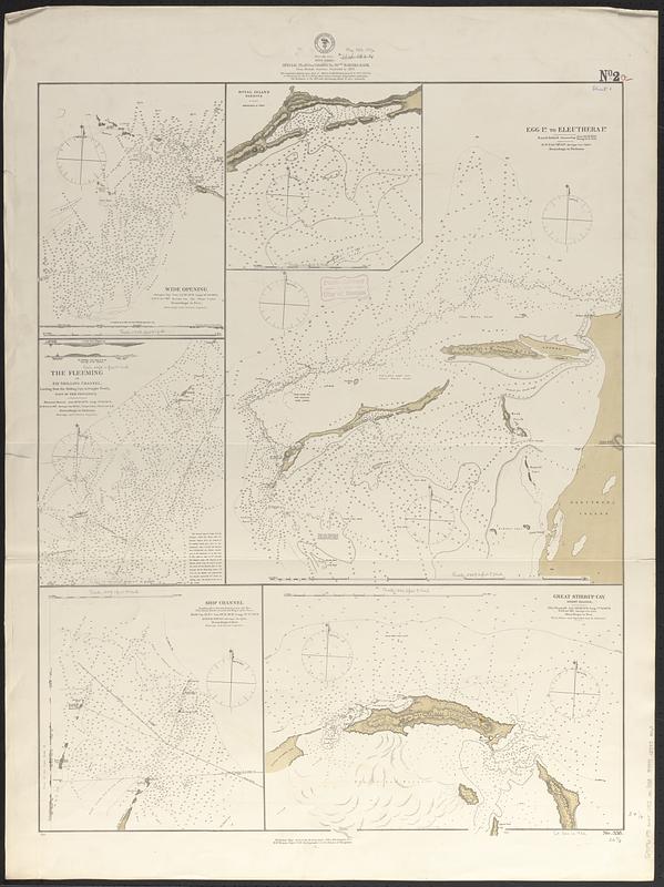 West Indies, special plans to charts no. 26a & b, Bahama Bank