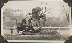 Barber Greene machine on the State Road