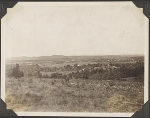 View from Reeve's Hill toward Sudbury