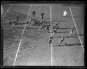 Fenway Park action, Redskins vs. N.Y. Giants