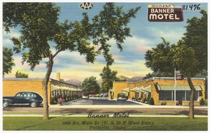Banner Motel, 1406 No. Main St.. (U.S. 30 N West Entr) Pocatello, Idaho
