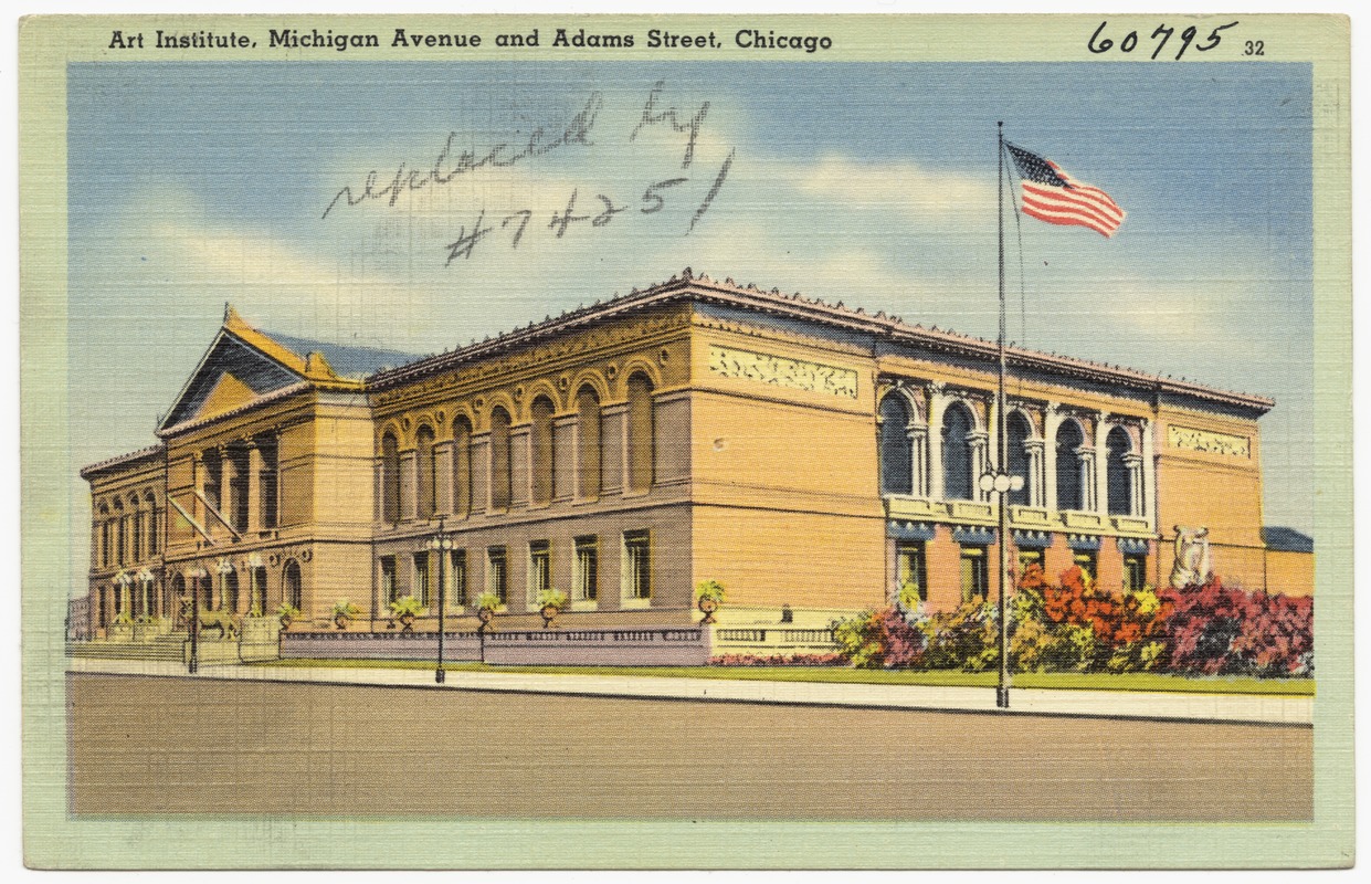 Art Institute, Michigan Avenue and Adams Street, Chicago
