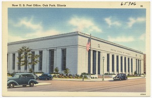 New U.S. Post Office, Oak Park, Illinois