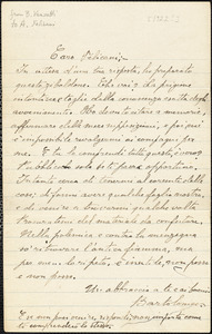 Bartolomeo Vanzetti autographed letter signed to [Aldino] Felicani, [Charlestown, 1922?]