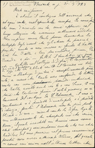 Constantino Zonchello autographed letter signed to "Berto" [Bartolomeo Vanzetti], Newark, 31 July 1923