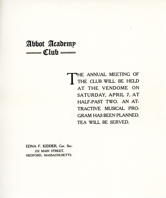 annual meeting invitation