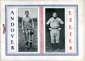 Annual Andover vs Exeter baseball game 1906, Sarah (Sallie) M. Field, Abbot Academy, class of 1904