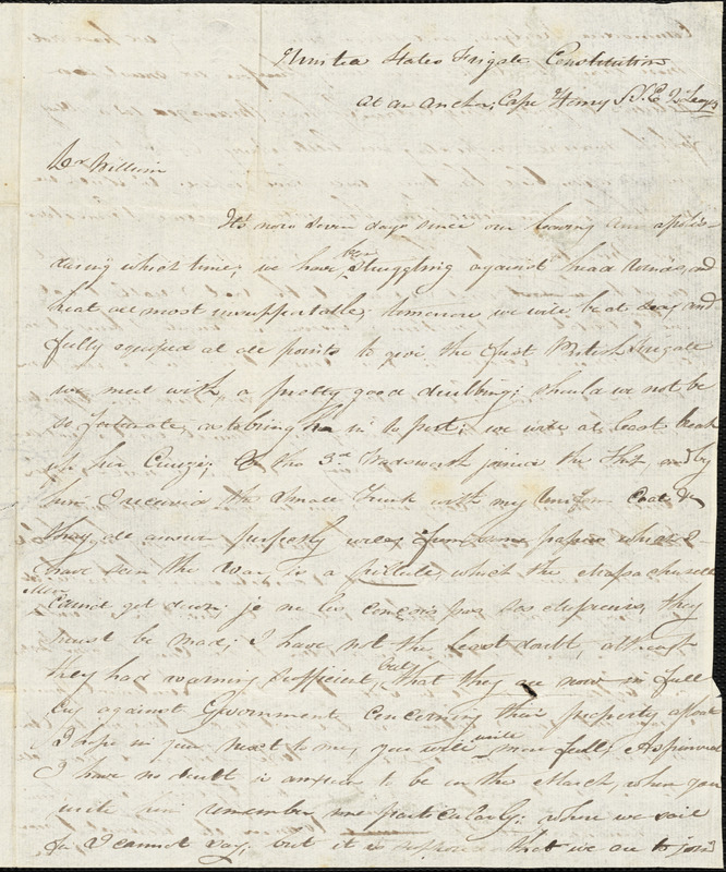 John Cushing Aylwin to William Aylwin, June 12, 1812