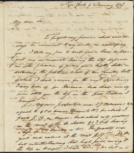 William Bainbridge to George Cross, January 9, 1807