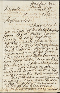 Sir John Borlase Warren to John Wilson Croker, October 7, 1812