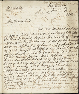 Sir John Borlase Warren to John Wilson Croker, January 4, 1813