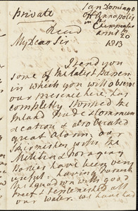 Sir John Borlase Warren to John Wilson Croker, April 20, 1813