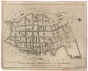 Plan of the city of Charleston, South Carolina