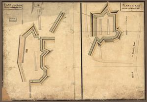 Plan of the rebels works on Prospect-Hill
