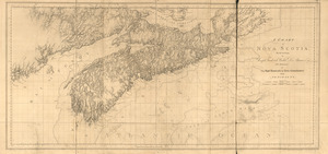 A chart of Nova Scotia