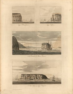 Cape Blowmedown ; Cape Split ; The entrance of Mines Bason ; Isle Haut and Cape Chegnecto