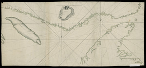 Plan du detroit de Belle Isle et du Golphe St. Laurent pour la coste du nord